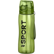 Özbience Çiftli Pipetli Rio Su ve Detoks Şişesi, 750 Ml, Dayanıklı ve Şık Tasarım