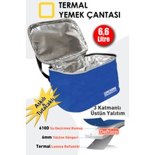 Özbience 6,6l Termal Yemek Çantası, Sıcak Soğuk Koruma, Kamp ve Günlük Kullanım