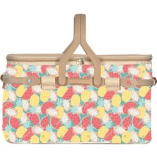 Özbience Büyük ve Hafif 25 Lt Piknik Sepeti, Pratik Taşıma ve Saklama Için Ideal