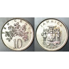 Banknoting Jamaika 10 Cent 1986.