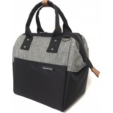 Özbience Sıcak ve Kuru Tutan Portatif Termal Yemek Taşıma Çantası