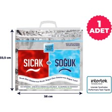 Özbience Taşınabilir Sıcak-Soğuk Termos Çantası, 38X34 Cm, Pratik ve Hafif