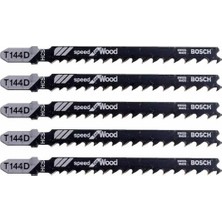Bosch T144D Ahşap Dekupaj Testere Bıçağı 5'li Sunta Kesme Takımı