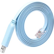BK Teknoloji USB 2.0 Cisco Router RJ45 Konsol Kablosu 1,8 Metre