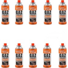 Özbience Gazlı Kamp Ocak Kartuşu 227GR, 10'lu Paket, Güvenli ve Kullanışlı Ürün