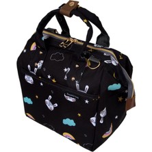 Özbience Işlevsel Termal Su Geçirmez Yemek Çantası, Siyah Renk