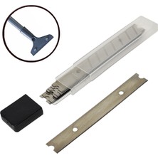 Cam ve Seramik Fayanslar Için Dayanıklı Kazıma Bıçak Seti, 10'lu Paket