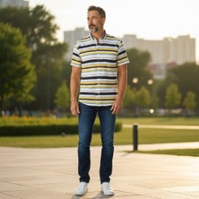 Eren Style Slim Fit Pamuklu Kısa Kollu Cepsiz Gömlek (Slim Fit Kalıp)