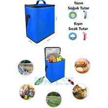 Özbience Yalıtımlı Termos Çanta, Sıcak Tutucu, Piknik, Kamp, Plaj, Oto, Outdoor