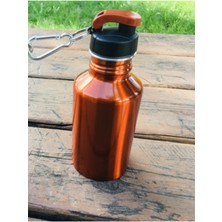 Özbience Paslanmaz Çelik Matara 500 Ml, Çift Taraflı, Dayanıklı ve Şık Tasarım