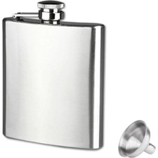 Özbience Paslanmaz Çelik 7 Oz 200 ml Içki Matarası, Hafif ve Şık Tasarım