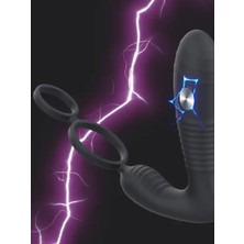 Skygo NOXXX Elektro Şoklu Penis Halkalı APP Control Anal Vibratör