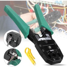 Çok Fonksiyonlu RJ45, RJ11, Rj9 Kablo Sıkma ve Soyma Aracı Seti