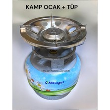 Özbience 2kg Dolu Piknik ve Kamp Tüpü Seti, Tüpgazli Ocak Takımıyla Rahat Kullanım