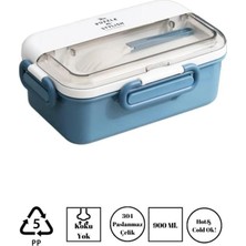 Özbience Paslanmaz Çelik Sefer Tası, 900 Ml, Kolay Kilitlenir, Tek Katlı