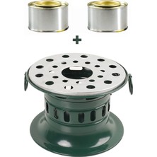 Özbience Reşo Yakıtlı Osmanlı Kamp Ocağı ve Piknik Tüpü Seti, Hediye Paketinde