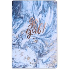 Getittir Marble Mavi Go Girl! Defter
