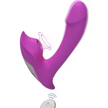 Skygo Klitoral Emiş Özellikli Uzaktan Kumandalı Giyilebilir Vibratör