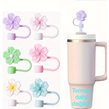 Özbience Çiçekli Pipet Tıpası 10MM, Şık ve Pratik Içerik Koruma Kapağı