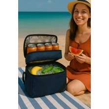 Özbience Yüksek Kapasiteli Termal Buzluk Çanta, Piknik, Kamp, Yemek Taşıma