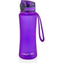 Özbience Şık ve Dayanıklı 550 ml Şeffaf Matara, Pratik ve Hafif Tasarım