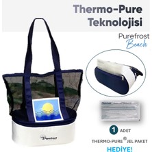 Özbience Taşınabilir Termal Seyahat ve Plaj Çantası, Jel Dahil, 1 Adet