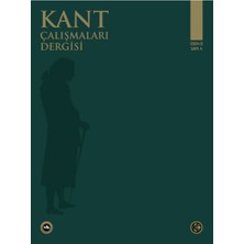 Getittir Kant Çalışmaları Dergisi Sayı 4