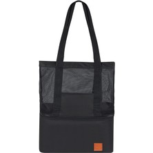 Özbience Siyah Kamp, Piknik ve Plaj Çantası 16-22L Termal Korumalı