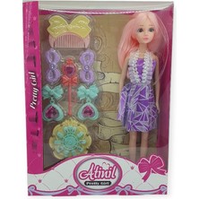 Getittir Prenses Bebek Makyaj Seti - Mor (Lisinya)