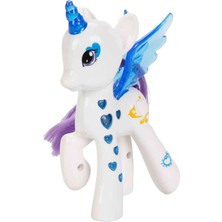 Getittir Işıltılı Pony Figür - Işıklı Figür - Mavi (Lisinya)