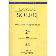 Getittir Lavignac Solfej Piyano Eşlikli Şan Çalışmaları 2A