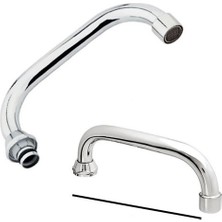 Getittir Krom Kaplama Döner Kuğu Batarya Borusu ( Lisinya )