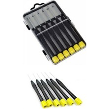 Yüksek Kaliteli 6 Parça Saatçi Tornavida Seti, Hassas ve Güvenilir Kullanım