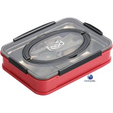 Özbience Çocuklar Için 4 Bölmeli 304 Paslanmaz Çelik Yemek Kutusu, 1000ML