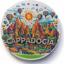 Karahanbey Kapadokya Temalı Silikon Buzdolabı Magneti Model 3