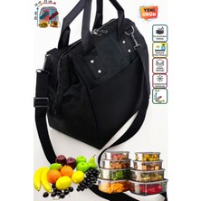 Özbience Sıcak Soğuk Izolasyonlu Termoslu Yemek Çantası, Taşıma ve Saklama Kolaylığı