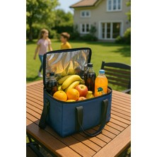 Özbience Işlevsel Termal Kamp Piknik Çantası, 40X25X20 Cm, Sıcak ve Soğuk Tutma