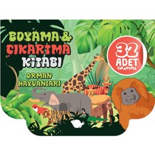 Getittir Orman Hayvanları - Boyama ve Çıkartma Kitabı