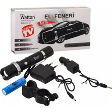 Getittir Zoomlu Şarjlı El Feneri En Uygun Fiyata  WT-038 - Lisinya