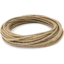Doğal Jüt Halat Kendir Urgan, 4 Mm, 100 Metre, Dekoratif ve Dayanıklı