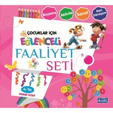 Getittir Eğlenceli Faaliyet Seti - Pembe Kitap - 4+ Yaş