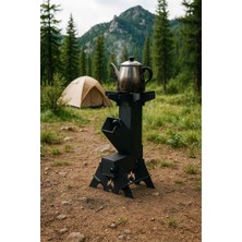 Özbience Portatif Kamp Ocak ve Izgara Seti, Pratik ve Şık Açık Hava Keyfi