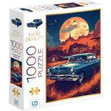 Getittir Klasik Araba Puzzle 1000