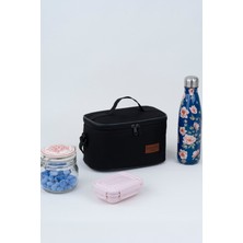 Özbience Isı Yalıtımlı Termal Çanta, Yemek Taşıma Çantası, Siyah, Pratik ve Şık