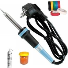 40W Lehimleme Seti Kalem, Pasta, Tel ve Bant ile Güçlü Tamir Seti