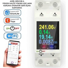 Onoffsmart Tuya Wifi Akıllı Akım Koruma Yüksek Voltaj Koruma Güç Tüketimi Zamanlama Uzaktan Kontrol Anahtar Role