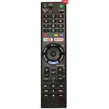 SONY KDL-55W650D Televizyon Için Uyumlu Netflix Youtube Tuşlu Tv LED LCD Uzaktan Kumanda