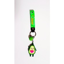 Getittir Anahtarlık Pembe Kalpli Avakado