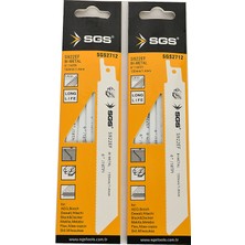 Tilki Kuyruğu Testere Bıçağı 5'li Bi-Metal Set, Metal ve Ahşap Için