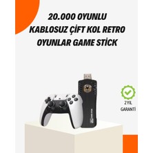 Getittir Kablosuz Retro Oyun Konsolu – 30.000+ Oyun ve Hd Görüntü ile Kesintisiz Eğlence - Lisinya